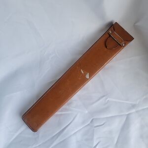 Vintage 1940s Keuffer & Esser Co NY slide ruler leather case
